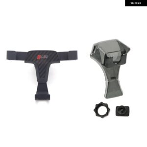 LHD RHD メルセデス ベンツ ベンツ GLA/A クラス /CLA 2016-2019 車用 ブラケット 携帯電話 ホルダー エアベント マウント スタンド 1セット - Carbon Fiber Black