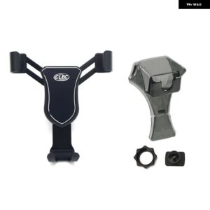 LHD RHD メルセデス ベンツ ベンツ GLA/A クラス /CLA 2016-2019 車用 ブラケット 携帯電話 ホルダー エアベント マウント スタンド 1セット - black