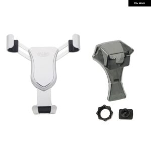 LHD RHD メルセデス ベンツ ベンツ GLA/A クラス /CLA 2016-2019 車用 ブラケット 携帯電話 ホルダー エアベント マウント スタンド 1セット - Silver