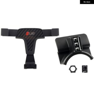 LHD RHDLAND ROVER DISCOVERY 4 LR4 2010-2016 カーアクセサリー 重力式車載電話 ホルダー エアベント マウント モバイル スタンド ダッシュボード - Carbon Fiber Black