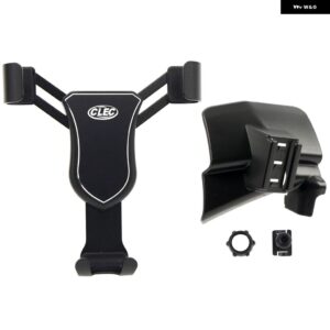 LHD ISUZU D-MAX DMAX 2021 - 23 カーアクセサリー 重力式車載電話 ホルダー エアベント マウント モバイル スタンド ダッシュボード マウント - black