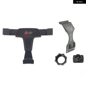 メルセデス ベンツ E クラス W213 2017 - 20 カーアクセサリー エアベント マウント スタンド モバイルスマートフォン サポート 1セット LHD RHD - Carbon Fiber Black