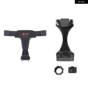 LHD RHD メルセデス ベンツ C クラス W205 GLC 2019 2020 車用 ダッシュボード マウント 携帯電話 ホルダー 電話クレードル ホルダー - Carbon Fiber Black