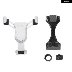 LHD RHD メルセデス ベンツ C クラス W205 GLC 2019 2020 車用 ダッシュボード マウント 携帯電話 ホルダー 電話クレードル ホルダー - Silver