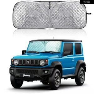 サイドウィンドウサンシェード SUI JIMNY スクリーンメッシュ 虫よけ インテリア 虫よけネット プライバシーメッシュカーテン JB64 JB74 2019~2021 - 1 Piece
