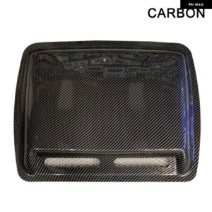 車用カーボンエアインテークインレットフードスクープベントオート ボンネット チューニング ホンダ VW BMW アウディ 4X4オフロードアクセサリー - CARBON