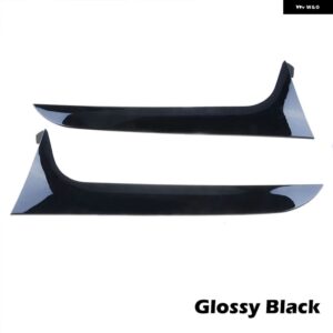 リアウィンドウ サイドスポイラー テールフィン カナード スプリッター アウディ A6 C7 オールロード TDI クワトロ 2012-2018 アバント ワゴン - Spoilers TYPE1