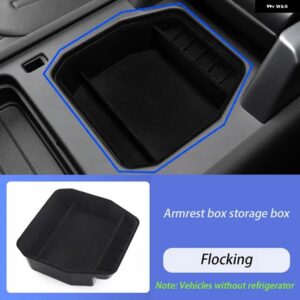 車用センター コンソール アームレスト 収納 ボックス ランドローバー ディフェンダー 90 110 2020-2024 アームレスト ホルダー コンテナ インテリア - Syile C