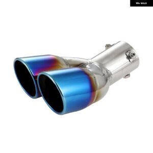 カーアクセサリー トヨタ C-HR CHR 2016 - 19 ステンレス リアエキゾーストマフラー テールエンド パイプ - Type A