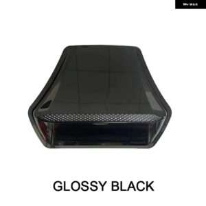 タイプR スタイル カーフロントフードスクープ 装飾 カバー ホンダ シビック BMW F30 G30 E92 ランド??ローバー ディフェンダー フォード レンジャー - Glossy Black