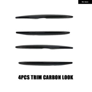 メルセデス ベンツ アクセサリー GLC X253 C253 GLC43 AMG GLC250 300 350 フロント フォグランプ カバー グリル 2015-2019 - 4pcs carbon