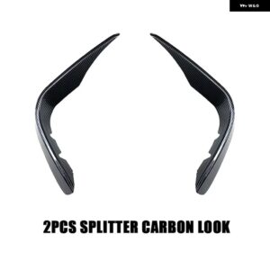 メルセデス ベンツ アクセサリー GLC X253 C253 GLC43 AMG GLC250 300 350 フロント フォグランプ カバー グリル 2015-2019 - 2Pcs Carbon