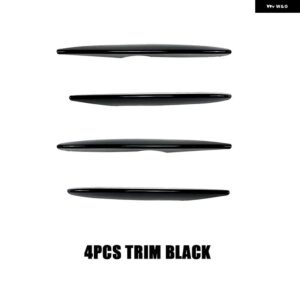 メルセデス ベンツ アクセサリー GLC X253 C253 GLC43 AMG GLC250 300 350 フロント フォグランプ カバー グリル 2015-2019 - 4pcs black