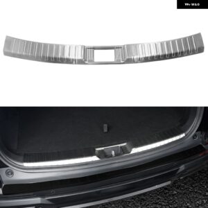 カーアクセサリー ホンダ CR-V 2023 2024 ステンレス インナーリア バンパー プロテクター プレートカバー トリム - Silver