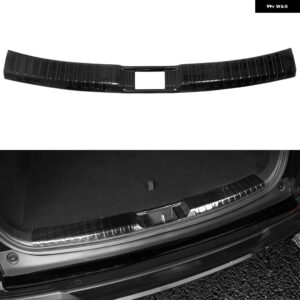 カーアクセサリー ホンダ CR-V 2023 2024 ステンレス インナーリア バンパー プロテクター プレートカバー トリム - black