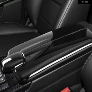 アームレスト プロテクター メルセデス ベンツ E クラス W212 2010-2015 車用 カーボン センター コンソール カバー センター アームレスト ボックス - Piano Black