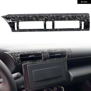 スバル BRZ ZD8 / トヨタ GR86 ZN8 2021-2023 カーアクセサリー ABS センター コンソール ACベント アウトレット カバー トリム LHD RHD - Forging Pattern LHD