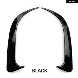 メルセデス ベンツ アクセサリー W117 CLA200/220 CL??A250 CLA45 AMG 2014-2018 リア バンパー エアベント カナード スプリッター オートチューニング - black