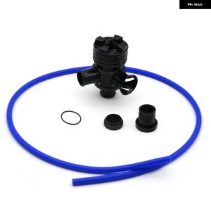 アルミ製ブローオフ バルブ S ダイバーター ターボ BOV ブースト フォルクスワーゲン GTI ジェッタ アウディ 1.8T 2.7T - black