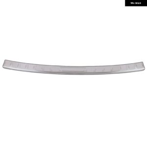 フォード エクスプローラー 2020 - 24 シルバー ブラック リア トランク インナー アウター バンパー プレート プロテクター ガード カバー カー - Outer-1