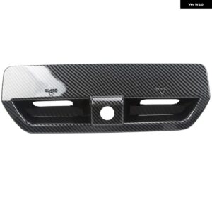 カーアクセサリー フォード ブロンコ スポーツ 2021 ABS プラスチック リアドア テールゲート ハンドルカバー トリム - Carbon Fiber Printed