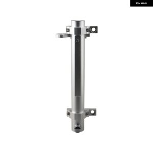 2007-2020 JEEP WRANGLER JK JL テールゲートヒンジ フラッグポール ホルダー マウント ブラケット フラッグポールアンテナ マウント アクセサリー - Silver