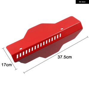 スバル WRX / WRX STI 2015-2021 カーアクセサリー アルミ ジェネレーター カバー トリム 1セット - Red