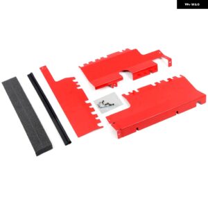 スバル WRX / WRX STI 2015-2021 カーアクセサリー アルミウォータータンク冷却カバー トリム 1セット - Red