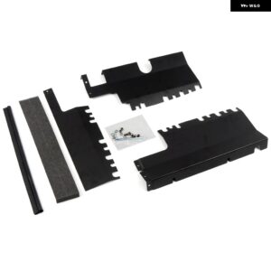 スバル WRX / WRX STI 2015-2021 カーアクセサリー アルミウォータータンク冷却カバー トリム 1セット - black