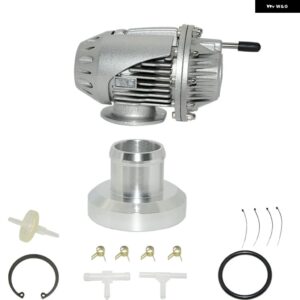 ブローオフ バルブ BOV パッケージ ターボ ロゴ SSQV SQV 4 IV ブラック シルバー - Silver