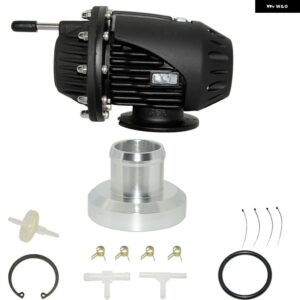ブローオフ バルブ BOV パッケージ ターボ ロゴ SSQV SQV 4 IV ブラック シルバー - black