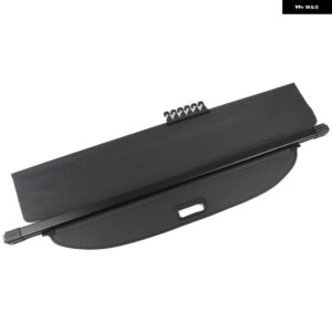 三菱 アウトランダー 2022 2023 2024 ブラック リアカーゴカバー トランク シールド セキュリティ 格納式ラゲッジシェード - 7 seat