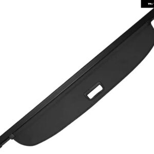 三菱 アウトランダー 2022 2023 2024 ブラック リアカーゴカバー トランク シールド セキュリティ 格納式ラゲッジシェード - 5 seat