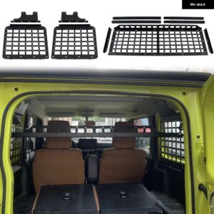SUI JIMNY JB74 2019 - 23 モール パネル リア トランク シェルフ モジュラー 収納 ラック カーゴ オーガナイザー - Whole Kit