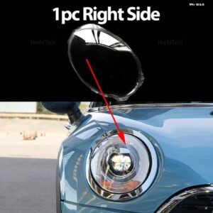 BMW MINI CLUBMAN F56 2014-2018 車用 ヘッドランプ カバー ヘッドライト レンズ ガラスカバー ランプシェード ブライトシェルレンズ カバー - 1pc Right Side
