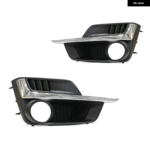 フォグランプ カバー スバル インプレッサ 2015 2016 フォグランプ トリム 57731FJ300 ヘッドライト シェード グリル フレーム グリル - Left and Right