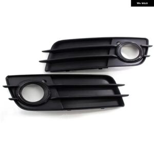 フロント バンパー グリル フォグランプ グリル ランプカバー アウディ A4 B8 S-LINES S4 2008 - 12 8K0807682C - 1 Left and 1 Right