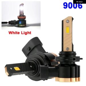 3570チップ統合9005/9006/5052/H11 LED車用 ヘッドライト フォグランプ 電球 ホワイト/イエローライト - 9006 White Light