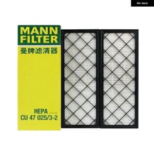 HEPAカーボンキャビン フィルター キット テスラ モデルY EV MANNFILTER CUK25015/1-2 CUK46025-2 CU47025/3-2 ビルトインエア フィルター モデル3 - CU47025-3-2