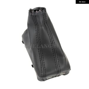 カーボン オートマチック ギア シフト ノブ PUレザー ブーツ アウディ A6 C6 S6 RS6 アバント オールロード クワトロ 2005 - 10 - Boot Black Line