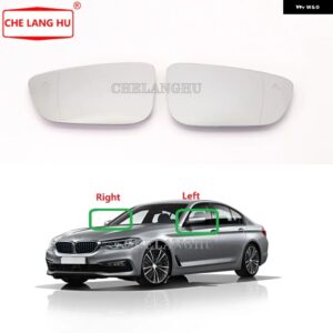 BMW 5シリーズ G30 2017 2018 2019 カー スタイリング カー スタイリング ブラインド スポット付きリアヒーター付きミラー ガラス - Left Side