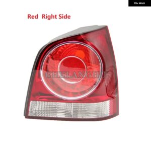 1個 リア 左右 テールライト ランプ ハウジング バルブ 無 VW POLO 9N 9N3 ハッチバック 2005 - 10 カー スタイリング - 1pc Red Right