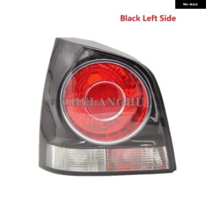 1個 リア 左右 テールライト ランプ ハウジング バルブ 無 VW POLO 9N 9N3 ハッチバック 2005 - 10 カー スタイリング - 1pc Black-Left