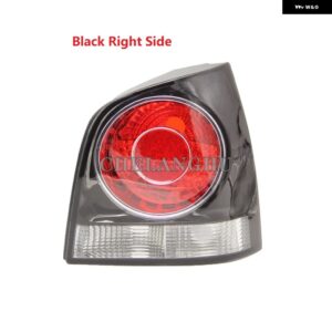 1個 リア 左右 テールライト ランプ ハウジング バルブ 無 VW POLO 9N 9N3 ハッチバック 2005 - 10 カー スタイリング - 1pc Black-Right