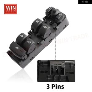 31433406 31433407 電動パワーウィンドウスイッチ マスター コントロール スイッチ フロント左 運転席ドア ボルボ S60 S90 V60 V90 XC60 XC90 - 31433406