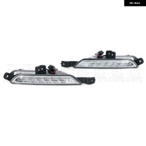 デイタイム ランニングライト フロント バンパー DRL フォグランプ デイタイム ライト アセンブリ カーランプ カー スタイリング JAC リファイン S2 2015 20 - 1 Left and 1 Right