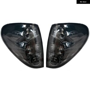 リアリバースブレーキストップランプ スモーク テールライト 三菱 L200 トライトン コルト ピックアップ 2005-2016 サイドリアブレーキ パーキング ライト - 1 Pair