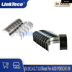 STDオート エンジン パーツメインコネクティングロッド ベアリングセット キット 03-19 2.4 2.7 3.0 L Tディーゼル アウディ A5 A6 PORSCHE VW コンロッド - STD Con rod Bearing