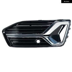 車フロントグロッシーブラック フォグランプ グリル アウディ A6 C8ベース2018 - 23 4KD807647D 4KD807648D - right