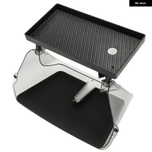 TESLA MODEL 3/Y センター コンソール オーガナイザー スクリーン下 収納 ボックス 滑り止めライナー スクリーン裏 収納 マグネットトレイ付き - black